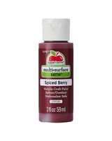 Apple Barrel 2oz Multi-Surface Satin Acrylic Paints Spiced Berry