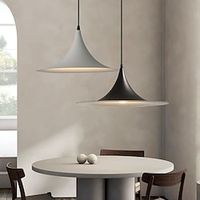 Chandelier Highly Adjustable Nordic Modern Aluminum Ceiling Lamp with Hand-Polished Pendant Design - Retro Loft Living Room Lighting - 1-Light Hanging Lamp with High-Temperature Paint Finish Lightinthebox - thumbnail