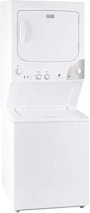 Frigidaire Freestanding Laundry Center| 10Kg Washer|5Kg Dryer| White Color | FLC105WM