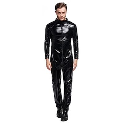 Zentai Suits Cosplay Costume Catsuit Adults Cosplay Costumes Integrated Style Solid Color Carnival Lightinthebox