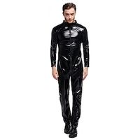 Zentai Suits Cosplay Costume Catsuit Adults Cosplay Costumes Integrated Style Solid Color Carnival Lightinthebox - thumbnail