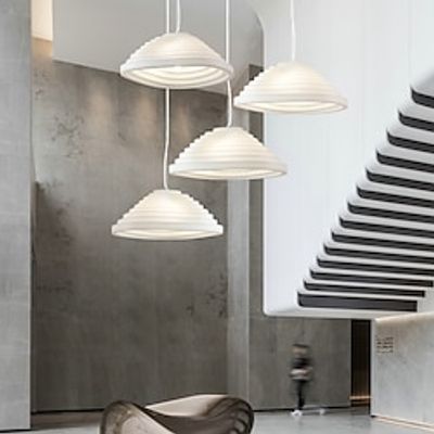 Creamy Style Chandeliers Ceiling Light Iron Rope Pendant Light For Cafe Bar Living Dining Room Restaurant Decoration 1 Heads Led Ceiling Light E27 Lamp Holder Height Adjustable Lightinthebox