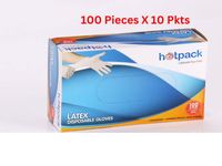 Hotpack Latex Gloves Small - 100 Pieces Hotpack Latex Gloves Small - 100 Pieces