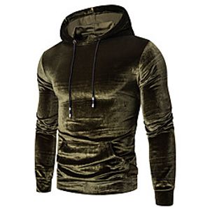 mens athletic velvet fleece tracksuit jogging sweatsuit activewear (s, red) miniinthebox