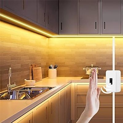 Smart Lamp Sensor Hand Scan LED Night Light 5V USB LED Strip Waterproof Tape Bedroom Home Kitchen Wardrobe Decor miniinthebox