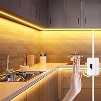 Smart Lamp Sensor Hand Scan LED Night Light 5V USB LED Strip Waterproof Tape Bedroom Home Kitchen Wardrobe Decor miniinthebox - thumbnail