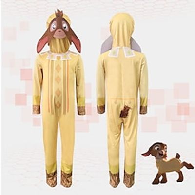 Wish Cosplay Cosplay Costume One-Piece Boys Girls' Movie Cosplay Anime Valentino Leotard  Onesie Mask Halloween Masquerade Polyester Lightinthebox