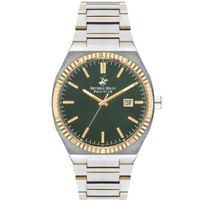 Beverly Hills Polo Club Men's 2315 Movement Watch, Analog Display and Metal Strap - BP3405X.270, Silver / Gold Beverly Hills Polo Club Men's 2315 Movement Watch, Analog Display and Metal Strap - BP3405X.270, Silver / Gold