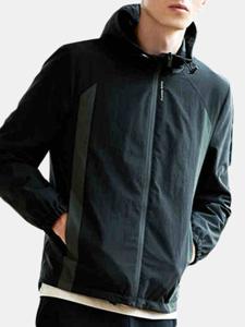 Hooded Zipper Slim Fit Jackets