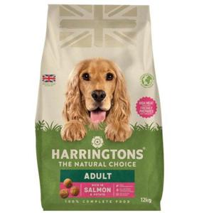 Harringtons Complete Salmon & Potato Adult Dry Dog Food 12Kg