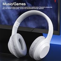 Lenovo TH10 Over-ear Headphone Over Ear Bluetooth5.0 Deep Bass Long Battery Life ANC Active Noice-Cancelling for Apple Samsung Huawei Xiaomi MI Running Everyday Use Traveling Mobile Phone Travel Lightinthebox
