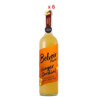 Belvoir Ginger Cordial 6X500Ml