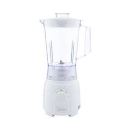 Midea Blender, Power 400W, 2 Speeds + Pulse, White Color, With Miller, Bl2516Ag - 1 Year Warranty