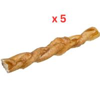 Red Barn Mini Bully Braid 4 Inch (Pack Of 5)