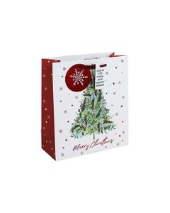 Eurowrap Medium Gift Bags Traditional 32718-3C