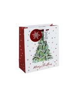 Eurowrap Medium Gift Bags Traditional 32718-3C - thumbnail