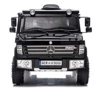 Megastar 12 V License Metallic Mercedes Unimog U500 Truck - Black (UAE Delivery Only)