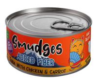 Smudges Adult Cat Tuna Flakes With Chicken & Carrot In Gravy 80G