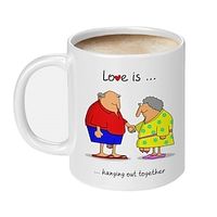 Valentine Mugs Gag Gifts for Men Women Adults - Funny Ceramic Coffee Mug - Hilarious Gift Idea - Coffee Cup for Your Lover - Prank Gifts For Christmas Valentine's Day Birthday - 11oz Lightinthebox - thumbnail