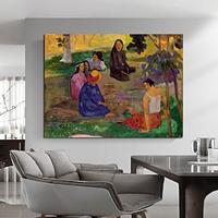 Handmade Hand Painted Paul Gauguin Oil Painting Wall Famous Abstract Paul Gauguin Vintage Figure Painting Home Decoration Decor Rolled Canvas No Frame Unstretched Lightinthebox