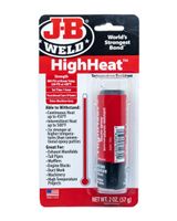 JB Weld High Heat Epoxy Putty Stick 2Oz - thumbnail