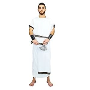 Statue of Liberty Greek Gods Retro Vintage Ancient Greek Ancient Rome Greece Cosplay Costume Outfits Men's Costume Vintage Cosplay Party Leotard  Onesie Halloween Lightinthebox