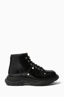 Tread Leather Lace-Up Boots Tread Leather Lace-Up Boots