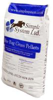 Simple System Blue Bag Grass Pellets 20 Kg