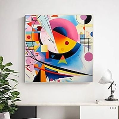 Wassily Kandinsky Canvas Wall Art Wassily Canvas Hand-painted Famous Artwork Kandinsky Reproduction Extra Large Wall Art Home Wall Decor Christmas Gift No Frame Lightinthebox