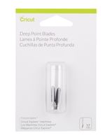 Cricut Explore & Maker Deep Point Replacement Blades Pack of 2