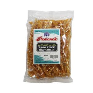 Peacock Sago Stick Red Chilly 200gm