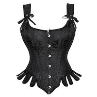 Rococo Punk Gothic Medieval Steampunk Lingerie Underbust Corset Bustier Bodyshaper Women's Halloween Wedding Wedding Guest Corset Lightinthebox