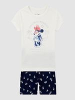 Kids Disney Minnie Mouse 100% Organic Cotton Graphic PJ Set - thumbnail