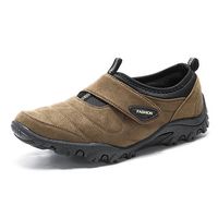 Men Soft Hook Loop Hiking Sneakers