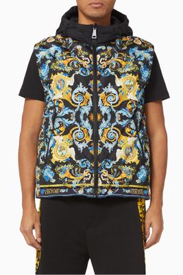 Signature Baroque Nylon Waistcoat Signature Baroque Nylon Waistcoat