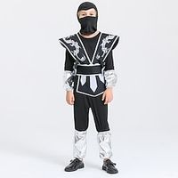 Inspired by Cosplay Ninja Cosplay Anime Cosplay Costumes Japanese Children's Day Cosplay Suits Long Sleeve Costume For Boys miniinthebox - thumbnail