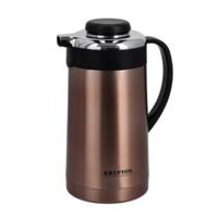 Krypton 1.6Litre Stainless Steel Double Walled Carafe Vacuum Flask, Rose Gold - KNVF6331