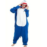 Kid's Adults' Kigurumi Pajamas Nightwear Onesie Pajamas Shark Animal More Costumes Animal Onesie Pajamas Pajamas Funny Costume Cosplay For Men and Women Boys and Girls Animal Sleepwear Cartoon miniinthebox - thumbnail