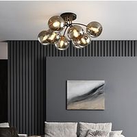 Creative Irregular Ceiling Chandelier Multi-Lights Glass 46 Light Ceiling Light Flush Mount Pendant Light Living Room Bedroom Dining Room Home Decor Hanging Lamp 110-240V Lightinthebox - thumbnail