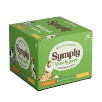 Symply Turkey Bake, Meadow Raised Lamb, Chicken Pie Variety Pack Wet Dog Food 12 x 395g