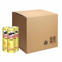 Pringles Yellow Chips 165gm, pack of 19