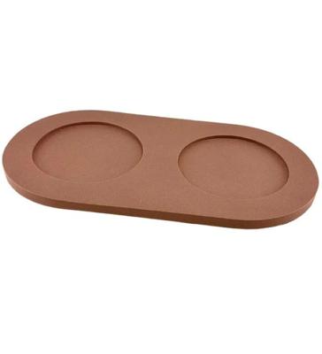 Pino Sand-made Serving Tray Foxy Terra Large 48.7x25.6cm