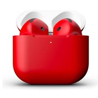 Merlin Craft Customized Apple Airpods 4 Red Matte