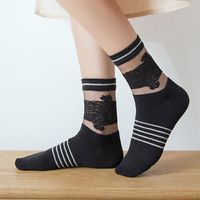 Women Mesh Breathable Heap Socks