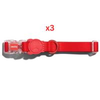 Zee Dog Neopro Coral Collar Large (Pack of 3)