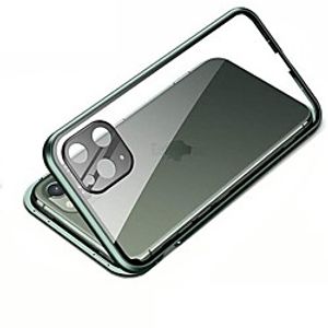 Phone Case For Apple Full Body Case iPhone 12 Pro Max 11 SE 2020 X XR XS Max 8 7 6 Shockproof Transparent Camera Lens Protector Transparent Tempered Glass Metal miniinthebox