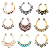 1pcs Punk Nose Piercing Ring