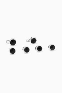 Grant Cufflink & Shirt Studs, Set of 6