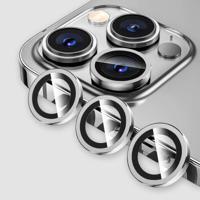 Gripp Focal Camera Lens Protector 3N1 For iPhone 15 Pro - Silver - thumbnail