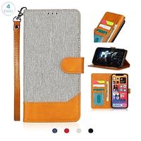 Phone Case For Apple Flip iPhone 14 Pro Max 13 12 11 Pro Max Mini X XR XS 8 7 Plus Bumper Frame Magnetic Full Body Protective Solid Colored PU Leather  Athletes X Softball Rugby  Same Paragraph Lightinthebox - thumbnail